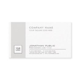 Small Professional Elegant Logo Plain Corporate Modern Business Invitations Front View