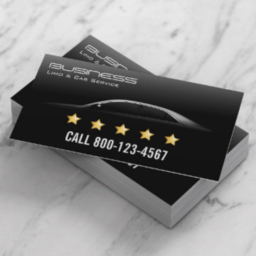 professional limo & taxi service 5 stars business invitations