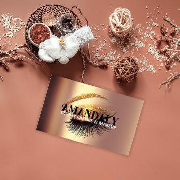 professional makeup artist eyelash qr code logo business invitations