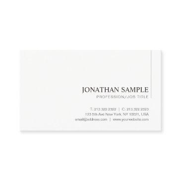 professional modern elegant plain minimalist business invitations