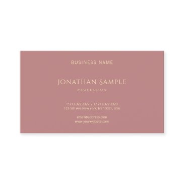 professional modern gold cool red brown template business invitations