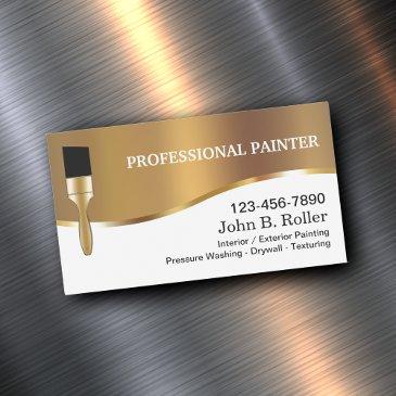 professional painter magnetic business invitations