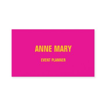 professional pink orange modern bright colorful business invitations