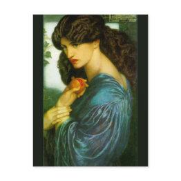 Small Proserpine By Dante Gabriel Rossetti Postinvitations Front View