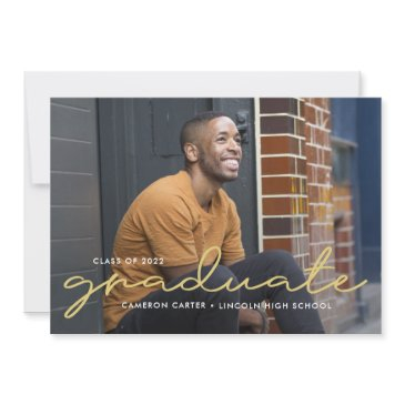proudly written editable color graduation invitati invitation