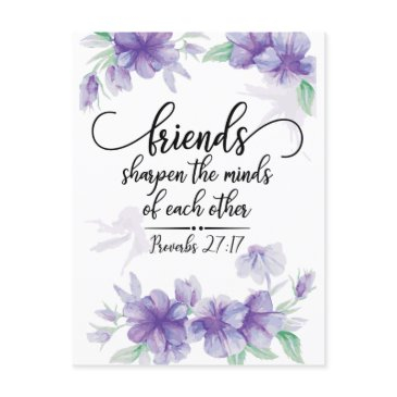 proverbs 27:17 friends sharpen the minds postinvitations