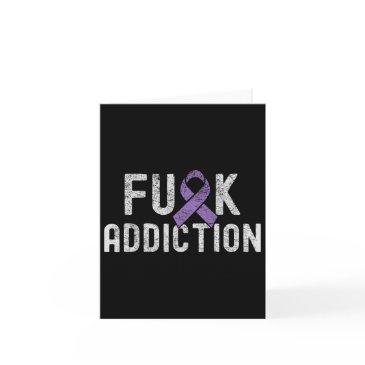 purple ribbon fck addiction overdose awareness 1 invitations
