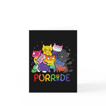 purride cat pride ally lgbt rainbow animal lovers invitations