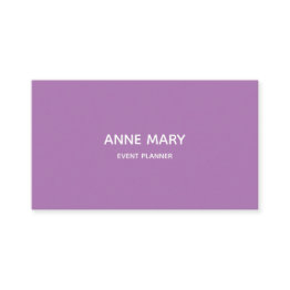 Small Qr Code Purple White Lavender Modern Professional Business Invitations Front View