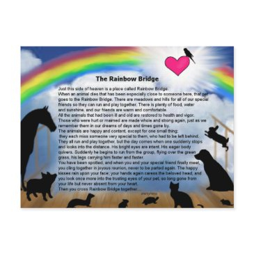 rainbow bridge poem postinvitations