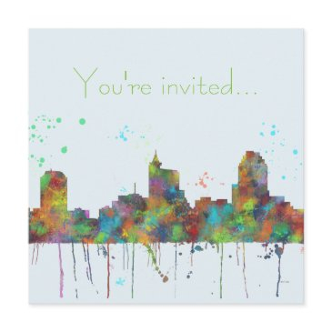raleigh, north carolina - invitation
