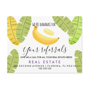 real estate bananas referrals announcement