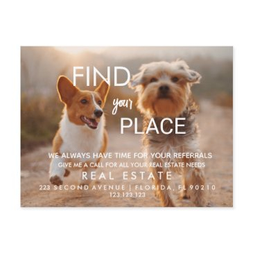 real estate find your place announcement postinvitations