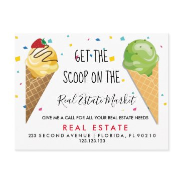 real estate ice-cream scoop referrals announcement
