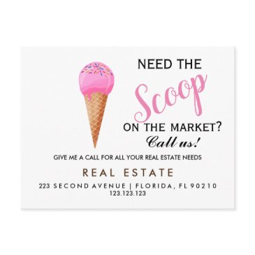 real estate open house scoop pop by postinvitations