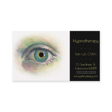 realistic human eye color drawing business invitations