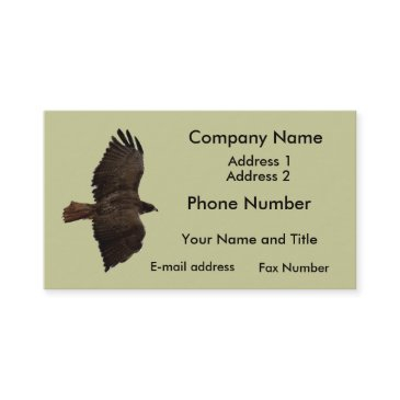 red-tail sketch business invitations