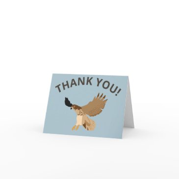 red-tailed hawk in flight thank you invitations
