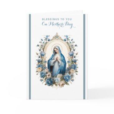 religious floral mothers day prayer invitations