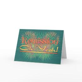 Small Remission - Oh Yeah! Invitations Front View
