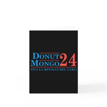 retro donut mongo 2024 funny meme invitations