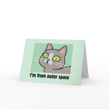 rick and morty™ | i'm from outer space invitations