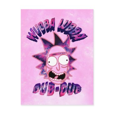 rick and morty™ | wubba lubba dub-dub invitation postinvitations