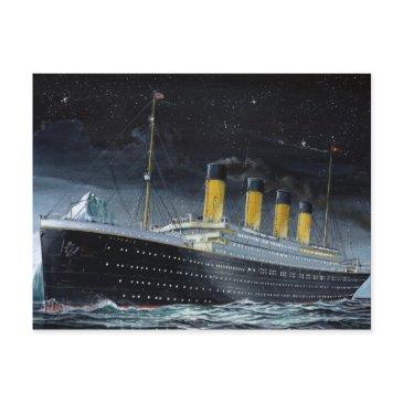 rms titanic postinvitations