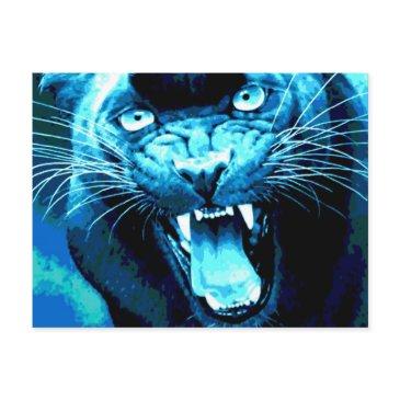 roaring jaguar postinvitations