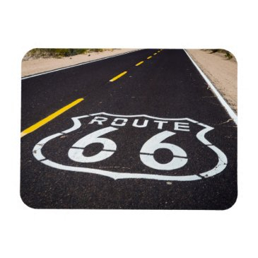 route 66 highway marker, arizona magnet