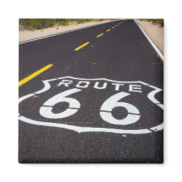 Small Route 66 Highway Marker, Arizona Magnet Front View
