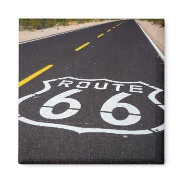 route 66 highway marker, arizona magnet