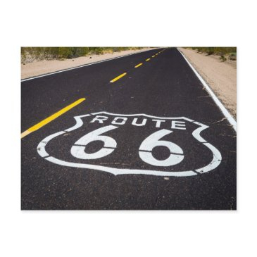 route 66 highway marker, arizona postinvitations