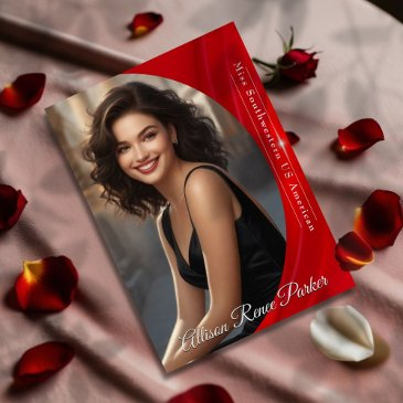 ruby shine autograph invitations for pageants
