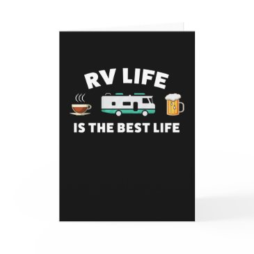 rv life is the best life gift for camper invitations