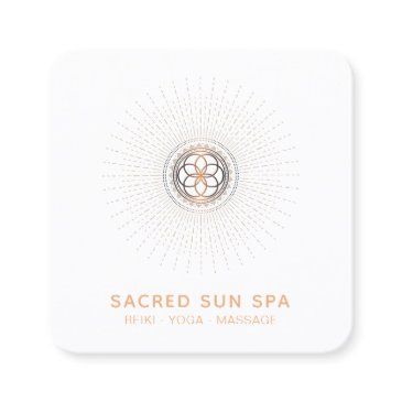 *~* sacred geometry . alchemy mandala shaman square business invitations