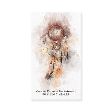 *~* sacred shamanic dream catcher - tribal shaman business invitations