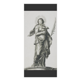 Small Saint Agatha Of Sicily Rack Invitations Front View