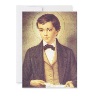saint dominic savio student of john bosco invitation