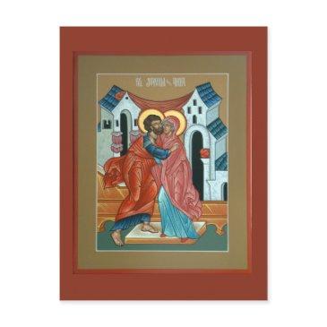 saints joachim and anna postinvitations