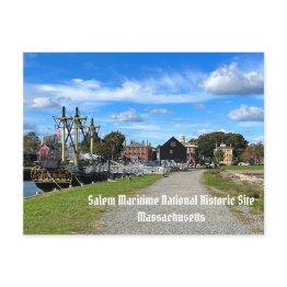 Small Salem Maritime National Historic Site Postinvitations Front View