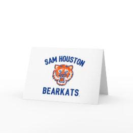 Small Sam Houston University Vintage Invitations Front View