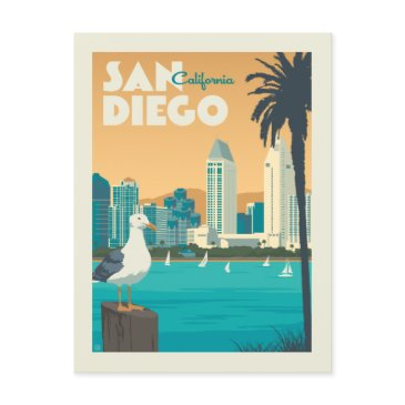 san diego, california | save the date invitation postinvitations