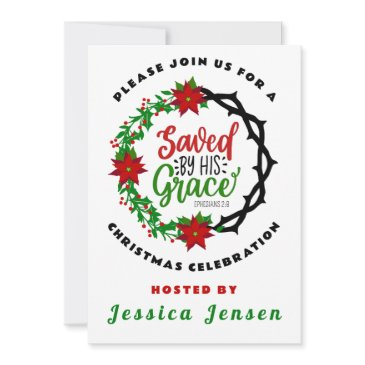 saved by his grace invitation