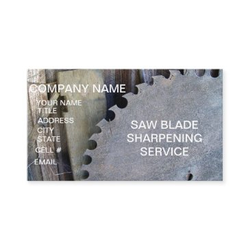 sawmill blade sharpening business invitations