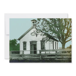 Small School Invitation Elementary School Play Event Front View
