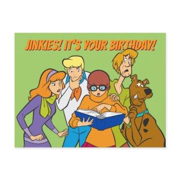 scooby-doo and the gang investigate book postinvitations