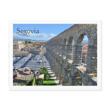 segovia, spain postinvitations