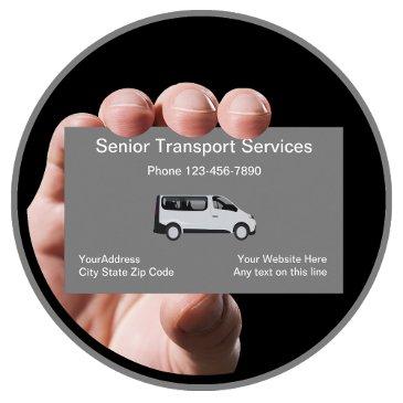 senior medical transport business invitations