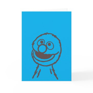 sesame street | grover bright invitations